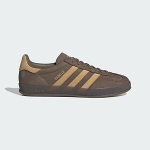 8M / 9W - [NEW] Men's adidas Gazelle Indoor Shoes 'Brown' JQ8386